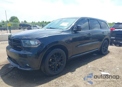 2014 Dodge Durango R/T z USA, uszkodzony, nr VIN 1C4SDJCT4EC331680
